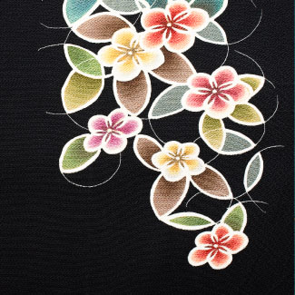 「手描き友禅」生地見本2